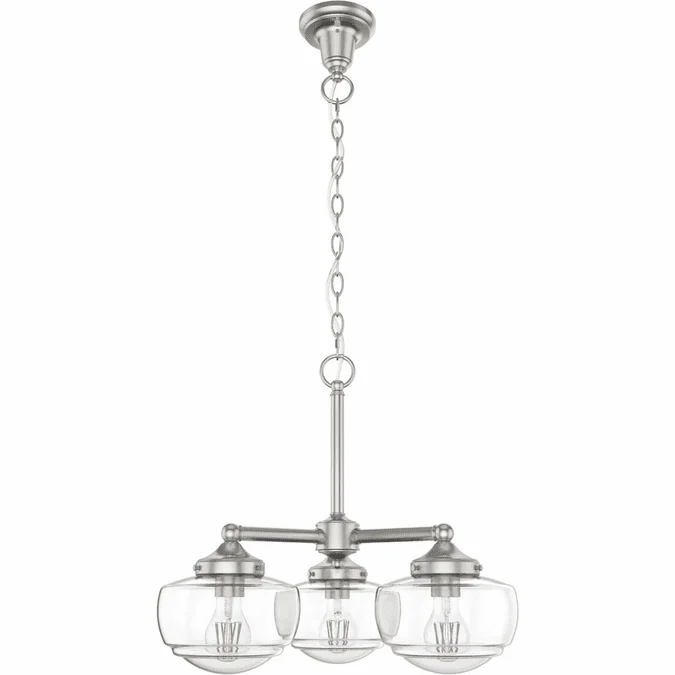 Hunter Lighting 19356 Saddle Creek Contemporary Mini Hanging Chandelier