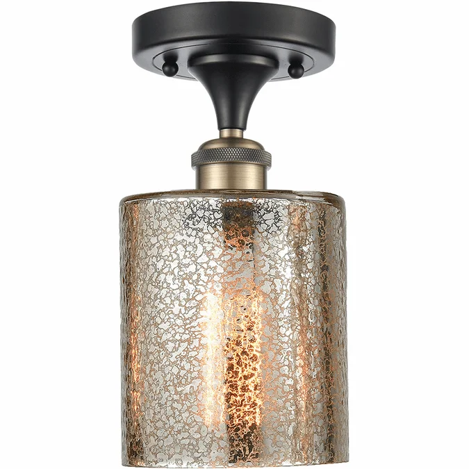 Innovations 516-1C-BAB-G116 Ballston Cobbleskill Black Antique Brass LED Home Ceiling Lighting