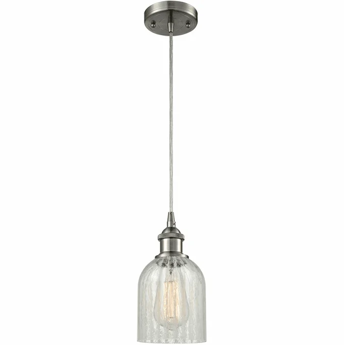Innovations 516-1P-SN-G2511 Ballston Caledonia Brushed Satin Nickel LED Mini Pendant Lamp
