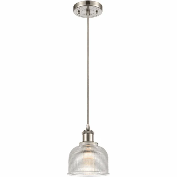 Innovations 516-1P-SN-G412 Ballston Dayton Brushed Satin Nickel LED Mini Pendant Lighting Fixture