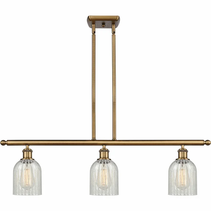 Innovations 516-3I-BB-G2511 Ballston Caledonia Brushed Brass LED Kitchen Island Light