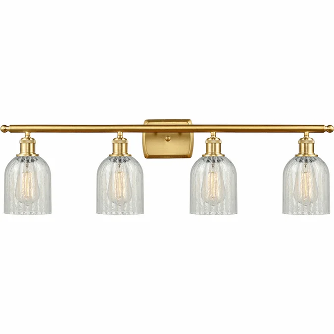 Innovations 516-4W-SG-G2511 Ballston Caledonia Brushed Brass LED 4-Light Bath Lighting