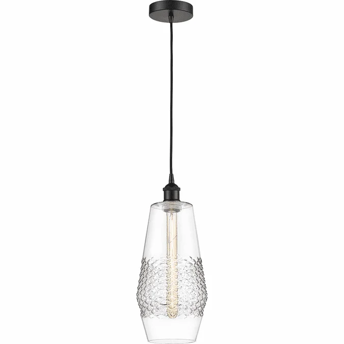 Innovations 616-1P-G682-7 Edison Windham Modern LED Mini Hanging Light