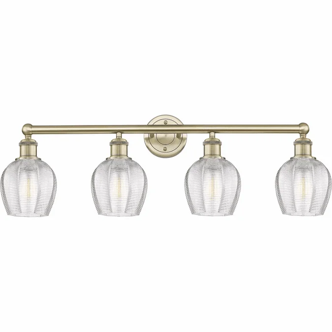 Innovations 616-4W-G462-6 Edison Norfolk 4-Light Bath Light Fixture