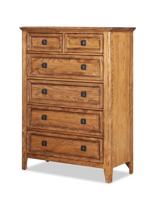 Intercon Furniture Alta Drawer Standard Chest in Brushed Ash AL-BR-5306-BAS-C