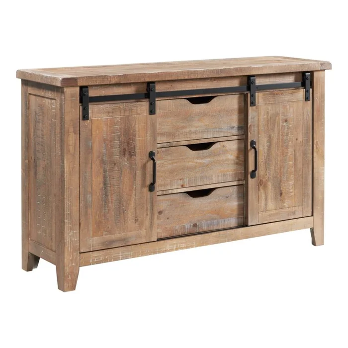 Intercon Furniture Highland Sideboard in Sandwash HI-CA-6036-SWH-C
