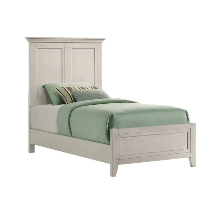 Intercon Furniture San Mateo Youth Twin Storage Bed in Rustic White