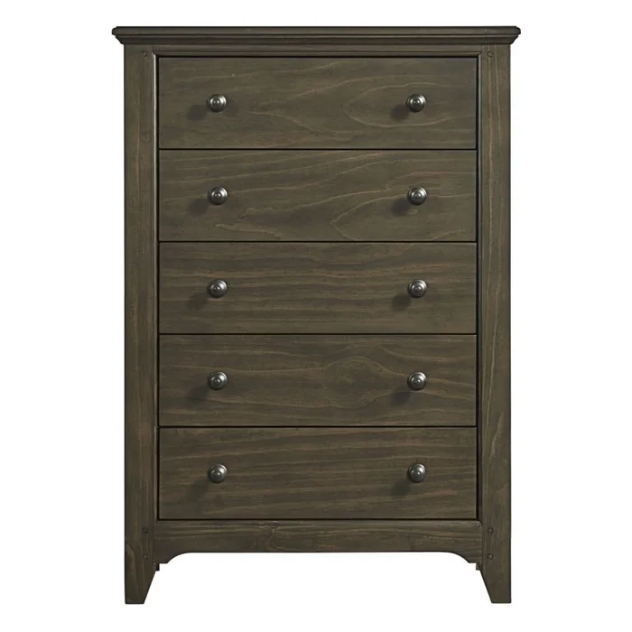 Intercon Furniture Tahoe Chest in River Rock TA-BR-6305-RVR-C