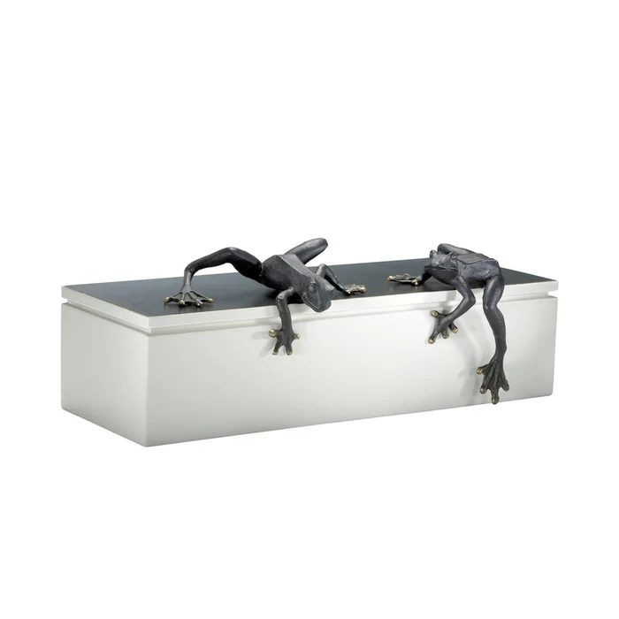 Iron Frogs Set of 2 By Cyan Design