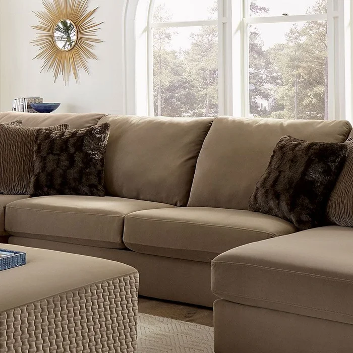 Jackson Carlsbad Armless Sofa in Carob 3301-30/1410/19