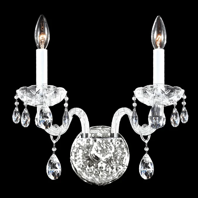 James Moder 40462S22 Palace Ice Silver Lighting Wall Sconce