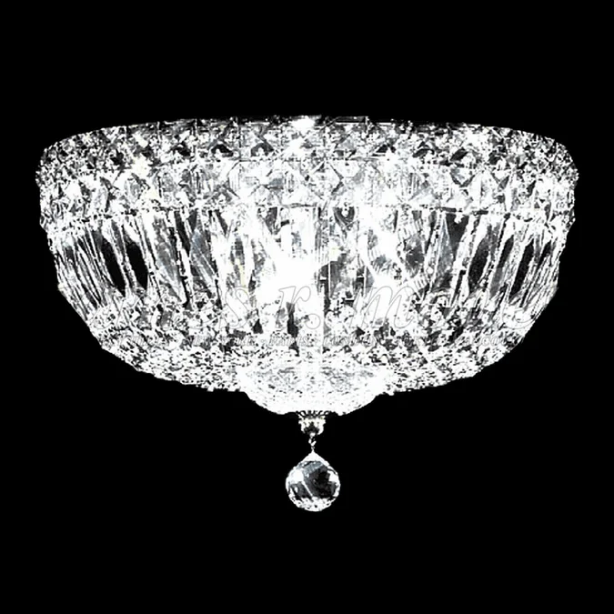 James Moder 92313S22 Prestige Silver 12″ Ceiling Light Fixture