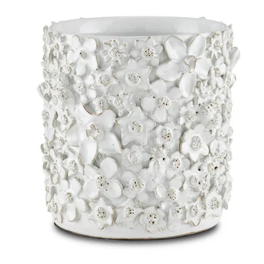 Jessamine Collection Cachepot in White (142|1200-0628)