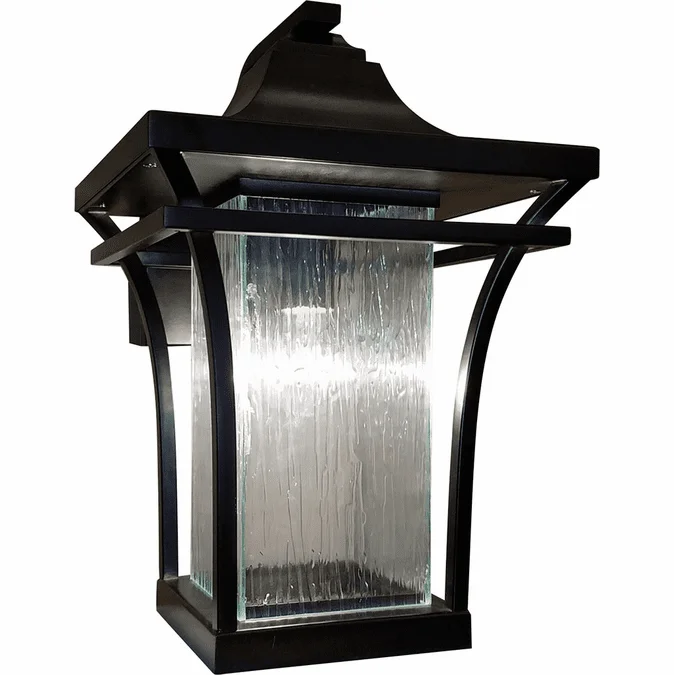 Justice Design FSN-7524W-RAIN Fusion Summit Modern Outdoor Wall Lighting