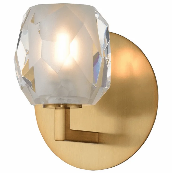 Kalco 311731WB Stella Contemporary Winter Brass LED Wall Sconce
