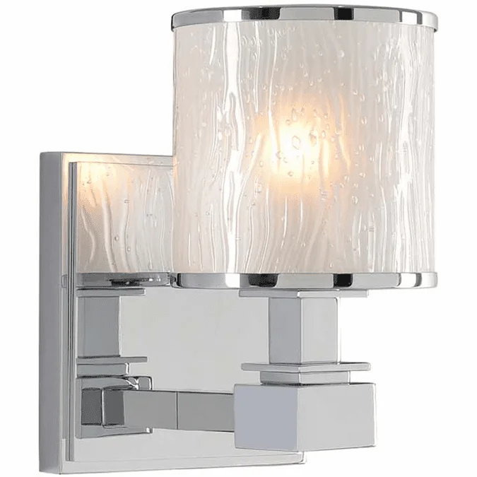 Kalco 313531CH Destin Chrome Xenon Lighting Sconce