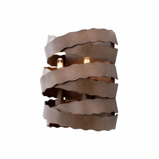 Kalco 502620BS Fulton Contemporary Brownstone Wall Light Sconce