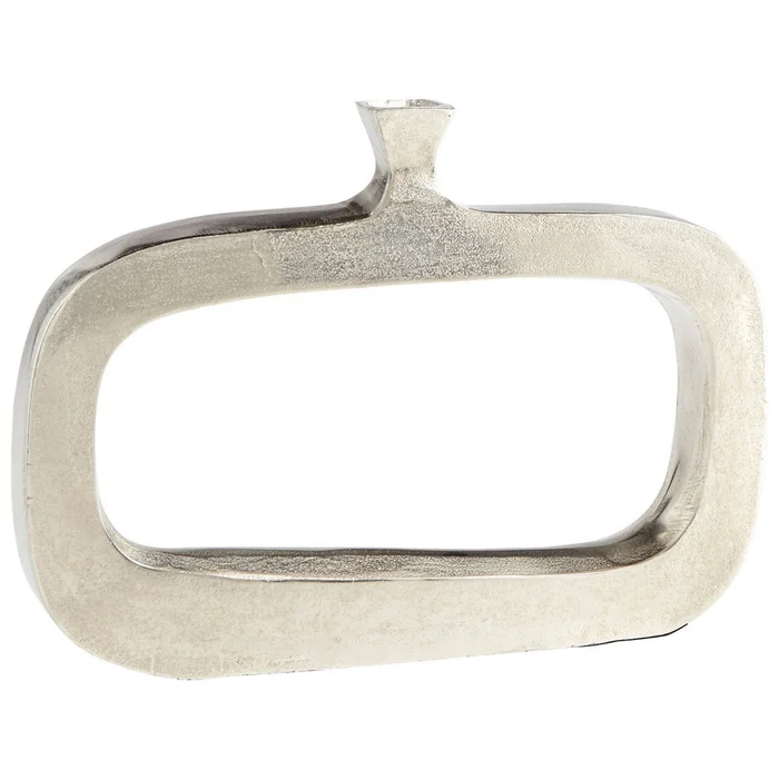 Kavala Vase Raw Nickel Small By Cyan Design