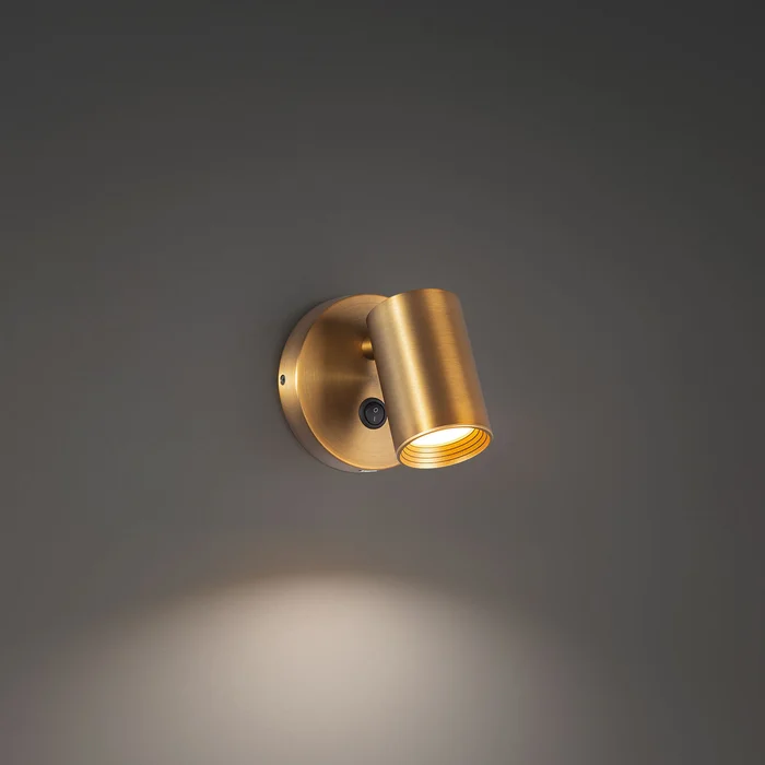 Kepler LED Swing Arm in Aged Brass (34|BL-21205-AB)