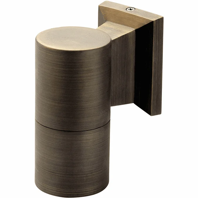 Kichler 15784CBR LED Retrofit Centennial Brass Contemporary Centennial Brass LED Exterior Low Voltage Sconce Lighting