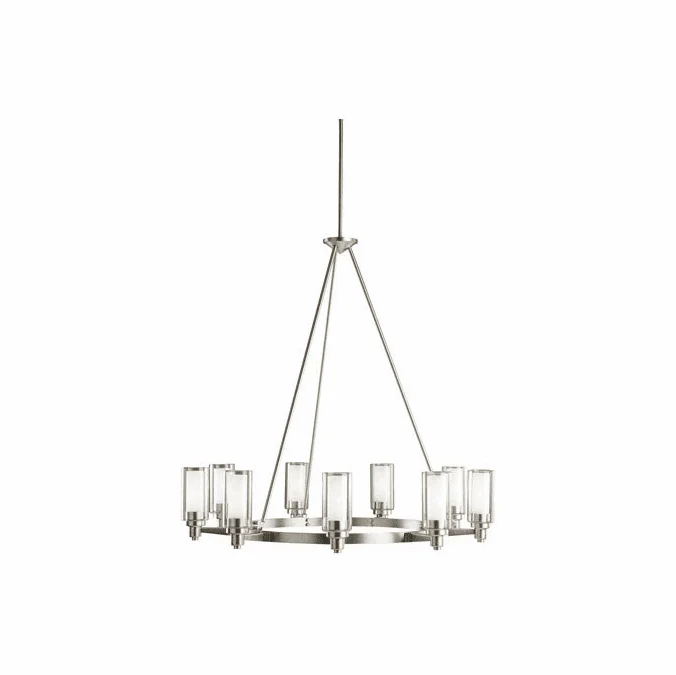 Kichler 2346NI Circolo Contemporary Brushed Nickel 36″ Chandelier Light