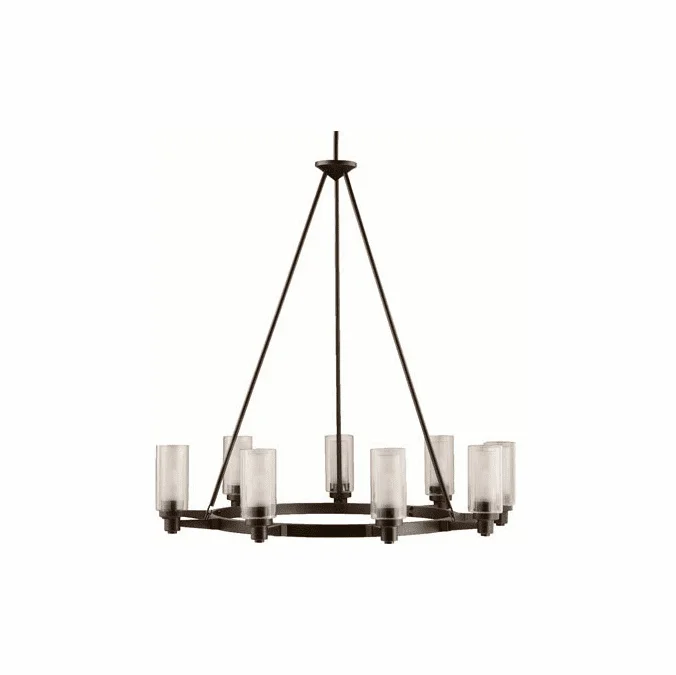 Kichler 2346OZ Circolo Contemporary Olde Bronze 36″ Chandelier Lighting