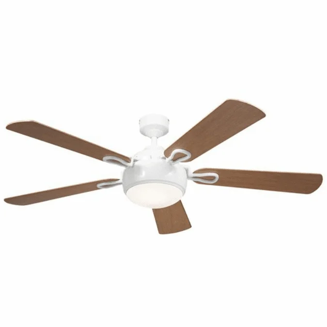 Kichler 300415WH Humble White LED 60″ Ceiling Fan