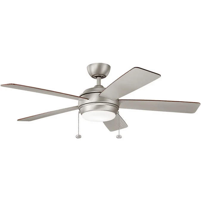 Kichler 330174NI Starkk Brushed Nickel LED Ceiling Fan