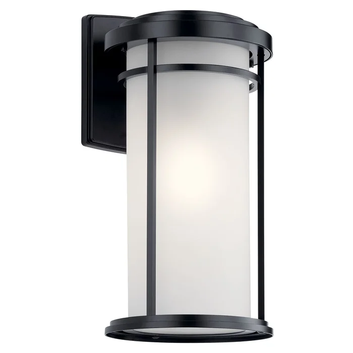 Kichler Toman 20″ 1-LT Wall Light – Black – 49688BK