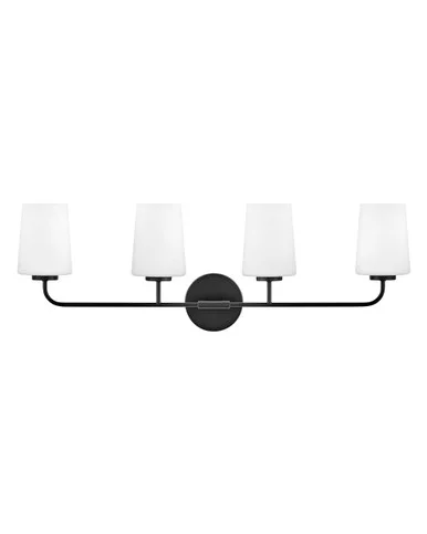 Kline LED Vanity in Black (531|853454BK)