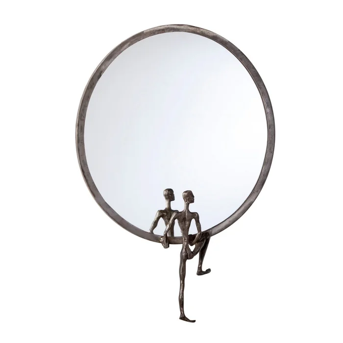 Kobe Mirror #1 Raw Steel By Cyan Design