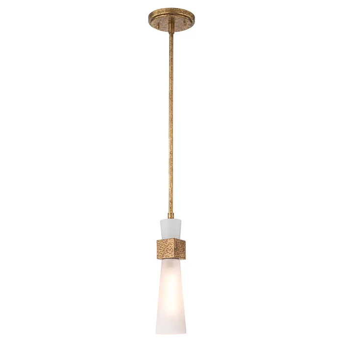 kristy 1 light mini-pendant gold