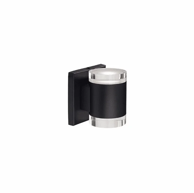 Kuzco 601431BK-LED Contemporary Black LED Lighting Sconce