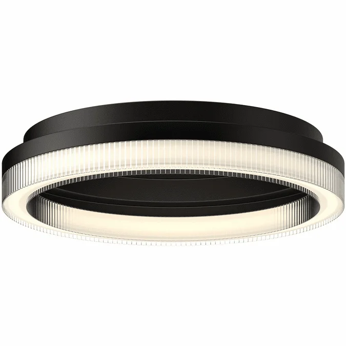 Kuzco FM46116-BK-3CCT-UNV Calix Modern Black LED Ceiling Lighting