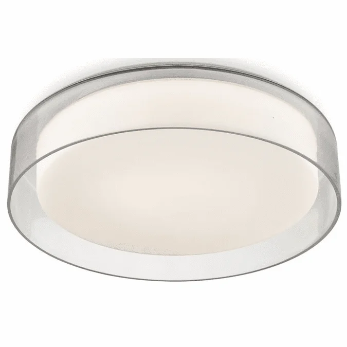 Kuzco FM48614-5CCT Aston Modern Clear LED 14″ Overhead Lighting Fixture