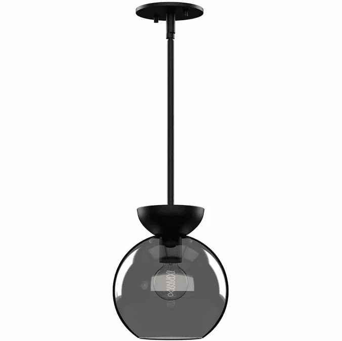 Kuzco PD59708-BK/SM Arcadia Contemporary Black/Smoked Mini Drop Ceiling Lighting