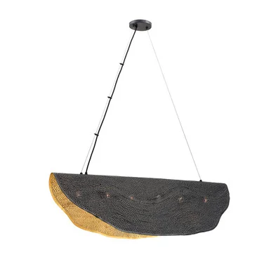 Lahar Six Light Chandelier in Bronze (40|46458-018)