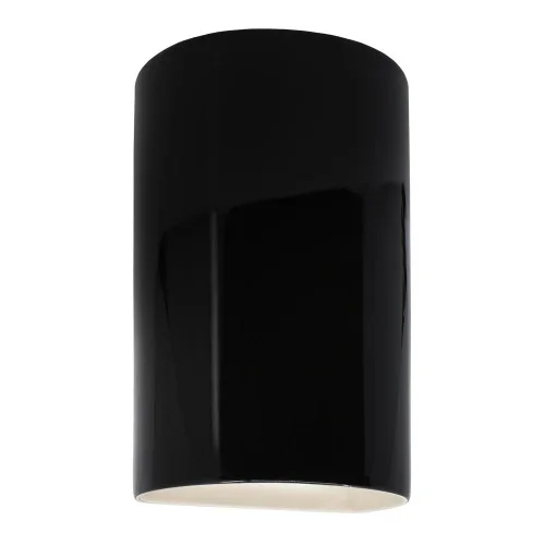 Large ADA LED Cylinder – Open Top & Bottom (254|CER-5265-BLK-LED1-1000)