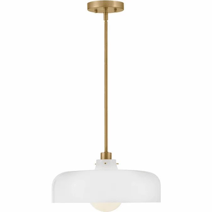 Lark 83497LCB-CO Maisie Contemporary Lacquered Brass LED Pendant Lighting