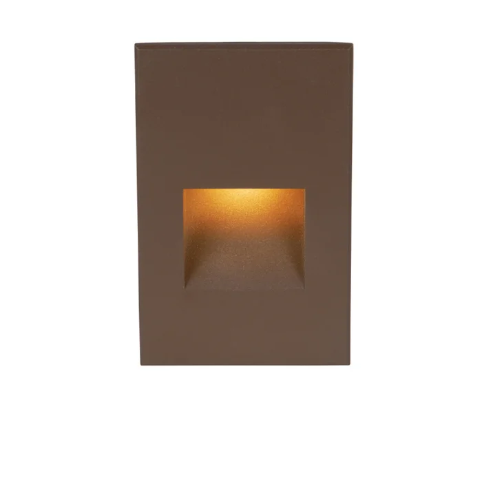 Led200 LED Step and Wall Light in Bronze on Aluminum (34|WL-LED200-27-BZ)