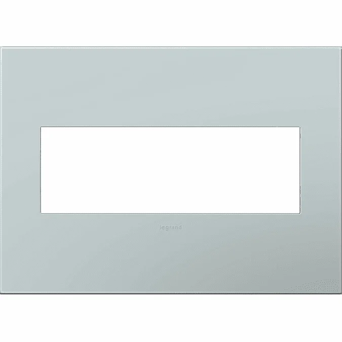 Legrand Adorne AWP3GBL4 Modern Pale Blue Pale Blue 3-Gang Wall Plate