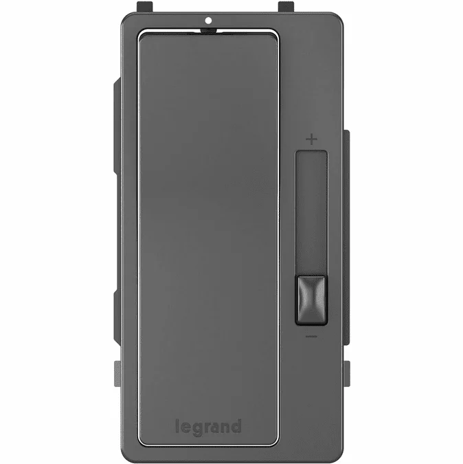 Legrand Radiant RHKITBK Contemporary Black Interchangeable Dimmer Face Cover