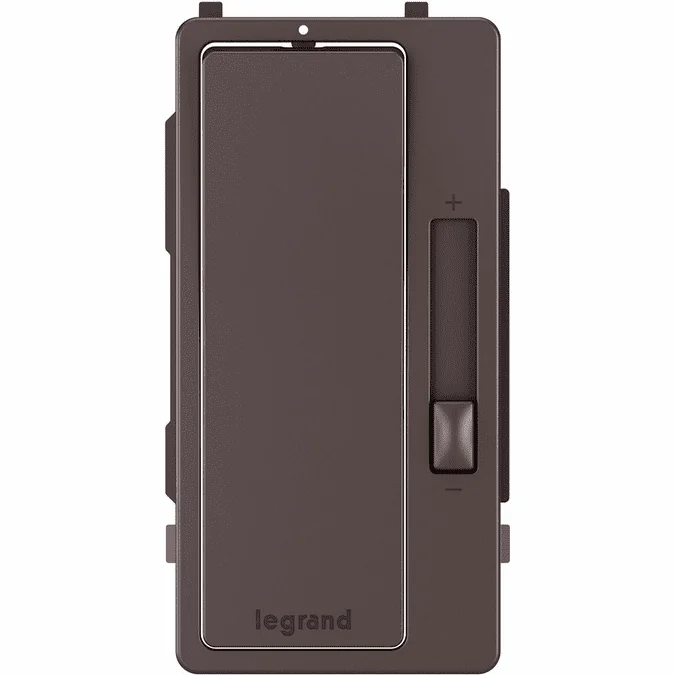 Legrand Radiant RHKITDB Modern Dark Bronze Interchangeable Dimmer Face Cover