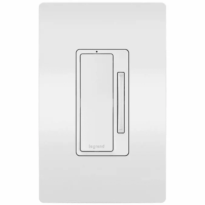 Legrand Radiant WNRL63WH White Wireless Smart Dimmer with Netatmo