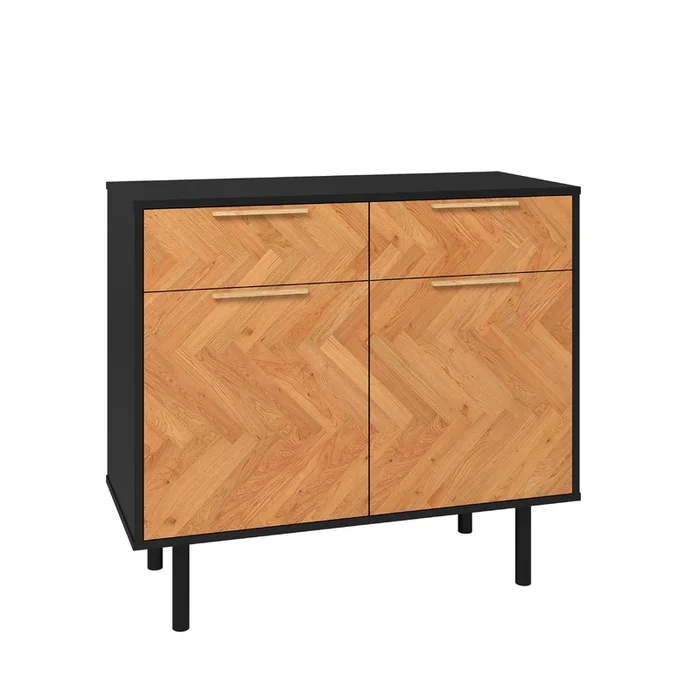 Liam Server – Black|Desserte Liam – noire