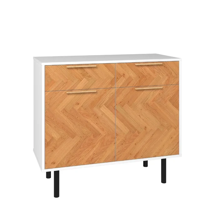 Liam Server – White|Desserte Liam – blanche