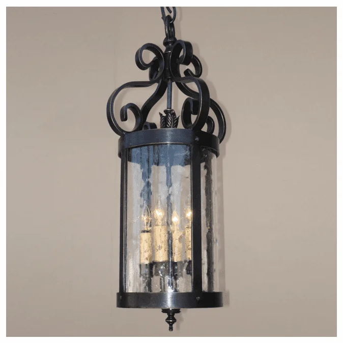 Lighting Innovations H10072 Outdoor 13″ Wide x 25.5″ Tall Pendant Light Fixture