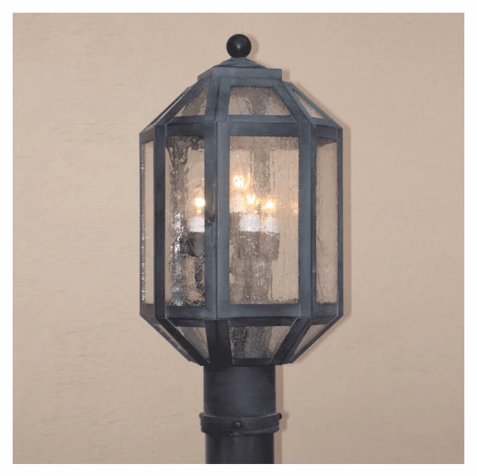 Lighting Innovations P2221 Exterior 8″ Wide x 17″ Tall Pole Lighting Fixture