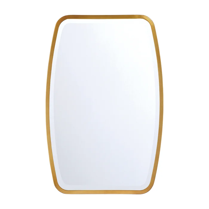 lindee antique gold mirror