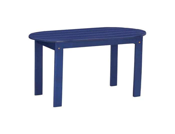 Linon Adirondack Coffee Table Blue OD18BLU01